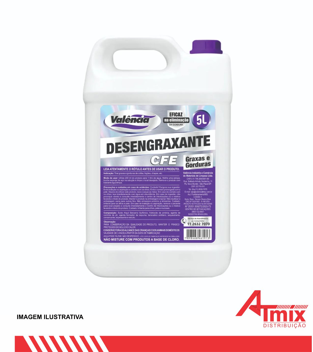DESENGRAXANTE ÁCIDO - 5L